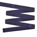 purple Underwear elastic band for clothes and bras on a white background, zigzag. Isolated.